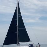 Bavaria 44 zeilmakeri m-sails rolgrootzeil en rolgenua zwart laminaat