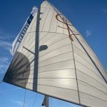 Bavaria C38 Code 0 + logo zeilmakerij-m-sails