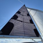 Dehler 34 sailmaker m-sails grey laminate radial mainsail